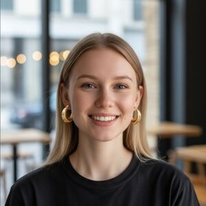 Women's gold hoop earrings with leopard decor